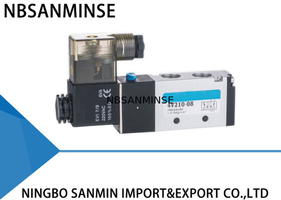 4V210 4V220 4V320   4V410 1/8" 1/4"空気の電磁弁の空気Polit弁のオートメーション機械