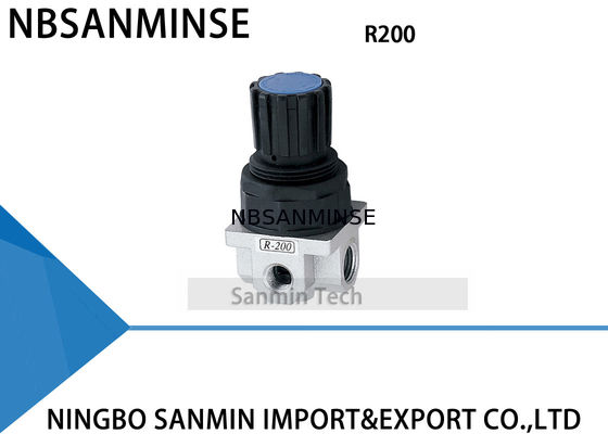 R200 G1/4空気精密調整装置小型弁の空気圧縮された空気の調整装置弁