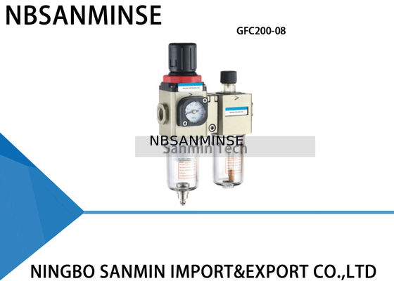 AIRTACのタイプFRLの単位のエア フィルターの調整装置ルブリケーター1/8 1/4 3/8 1/2 1.0Mpa GFC200 300