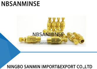 NBSANMINSE Cのタイプ空気の空気付属品のマフラーのスロットル バルブの空気の真鍮の消音装置