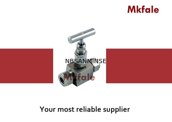 針弁の高圧ステンレス鋼弁3000PSI 6000PSIの女性糸SS316