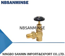 606-DN15 606-DN20 1.0MPA の圧力を有する銅製の加熱角バルブ