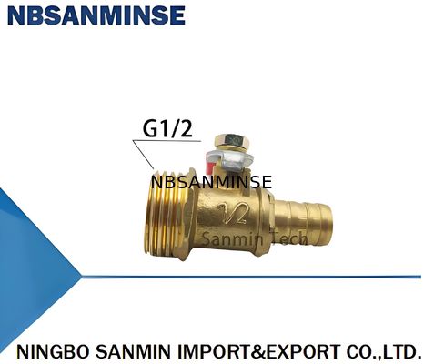ボールバルブ空気圧縮機部品 G 1/2 G 1/8 1PC NBSANMINSE