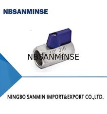 1/4インチ ミニボール空気圧ソレノイド制御バルブ F/F PN64