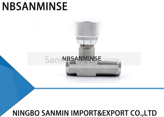 標準的なSTUの油圧逆止弁G/NPTの糸のスロットルの逆止弁の炭素鋼