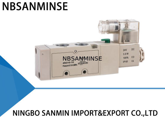 G / NPTは空気の電磁弁の内部試験電磁弁4N300 3NV300シリーズに通します