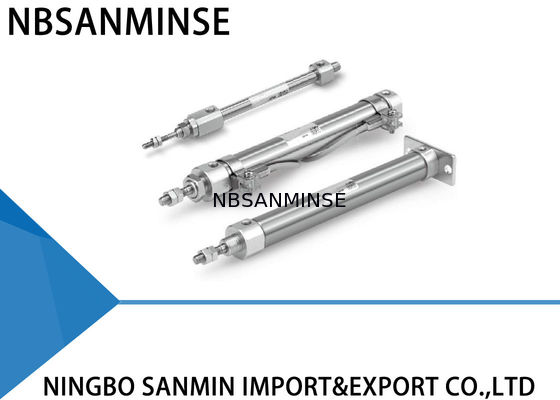 二重代理の単一の棒の空気の空気シリンダ・ボアのサイズ6/10/16 1MPa