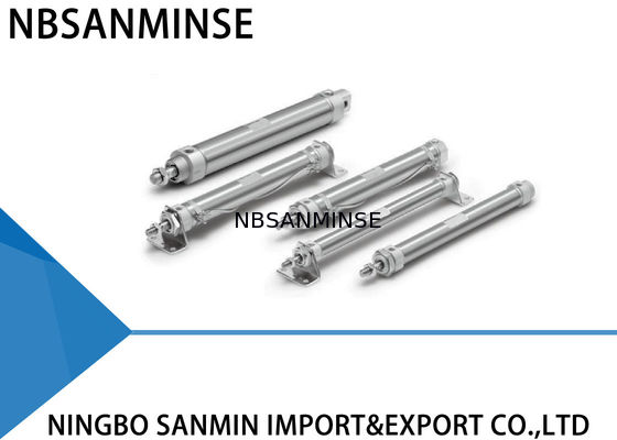 標準的なタイプCM2の空気の空気シリンダー単一の棒二重代理の空気シリンダー