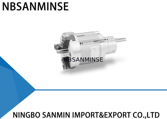 MHSH3直並列タイプ空気シリンダー グリッパー3指のタイプ-穴のタイプ