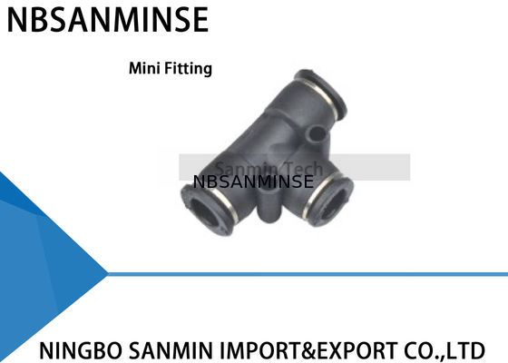 PE -付属品を接続するために小型空気の空気付属品、押しに合うCのコンパクト1の接触