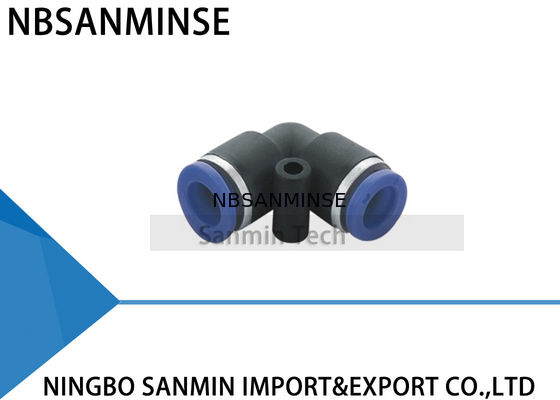 空気プルの空気コネクターの速い空気は圧縮機のプラスチック適切な管連合肘Sanminを接続します