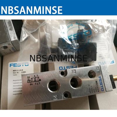 1/4の1/8の空気の電磁弁の元のFestoの電磁弁NBSANMINSE MFH