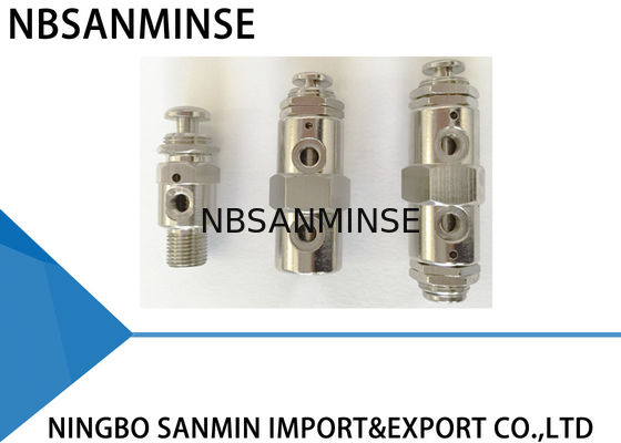 M5 G 1/8空気の機械弁NBSANMINSE 2P 31P 3P 41P 4P 4PPの小型変更弁