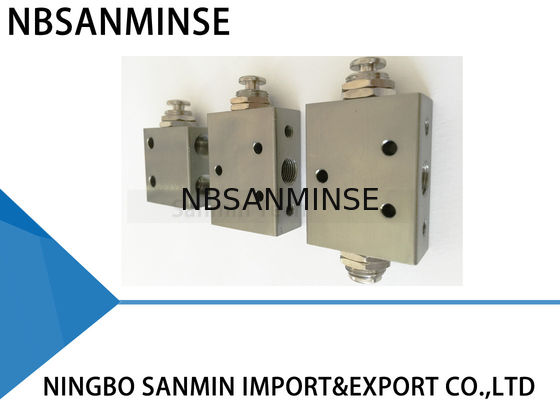 M5 G 1/8空気の機械弁NBSANMINSE 2P 31P 3P 41P 4P 4PPの小型変更弁