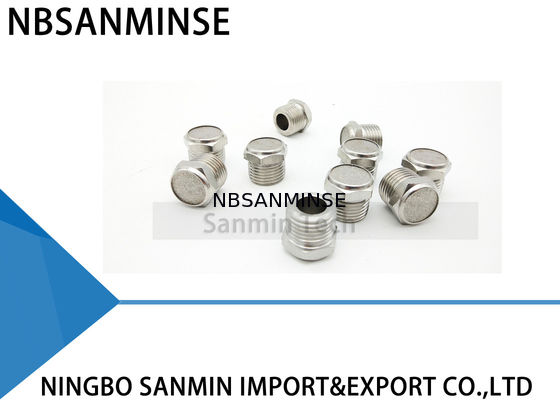 1/8の1/4の3/8の1/2のステンレス鋼の消音装置BSL-SSMのタイプ マフラーの空気の部品