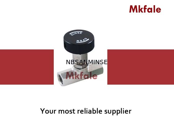 ステンレス鋼ボディが付いているFamale/男性の小型針の油圧球弁に通して下さい