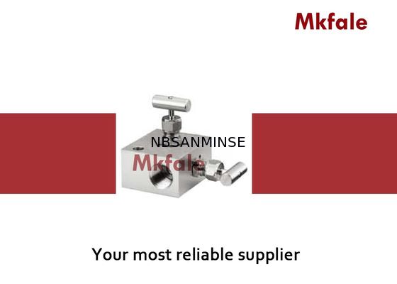 2つの弁の多様な口径測定の多様な針弁多岐管の自由回転のタイプ