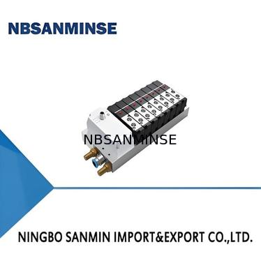 多ピンプラグ接続 + マニホールドブロック バルブグループ