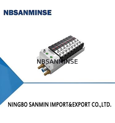 多ピンプラグ接続 + マニホールドブロック バルブグループ