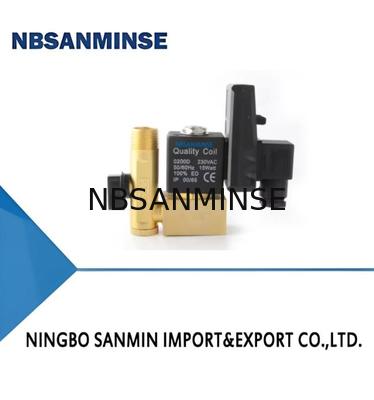 SR-D-15 G1/2" Auto Drain Air Compressor Brass Vent Device Valve Big Valve Body Solenoid Automatic Drainer NBSANMINSE