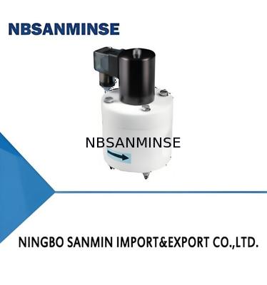ポリテトラフルオロエチレン電磁弁 PTFE ソレノイドバルブ 最大 +120℃ 耐熱性 0.01～0.6 MPa 使用圧力、1.2 MPa 圧縮強度