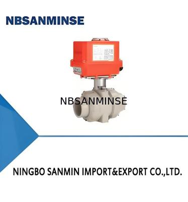 信頼性の高い性能のための5〜50°Cの作業温度を持つコンパクトな高トルク電気ボールバルブ