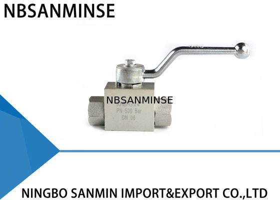 弁の炭素鋼材料を離れたの標準的なNPT Gの手動球弁工業