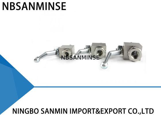 弁の炭素鋼材料を離れたの標準的なNPT Gの手動球弁工業