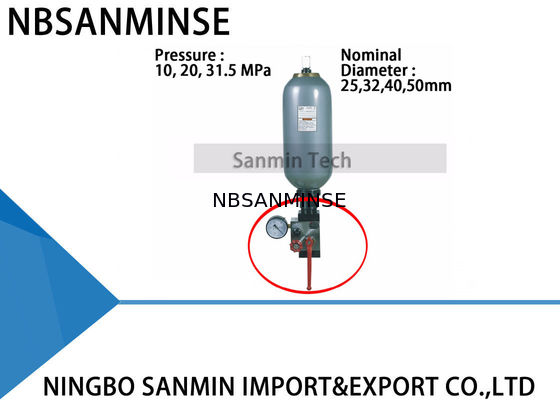 炭素鋼の油圧蓄積装置の直動式流出弁は振動を吸収します
