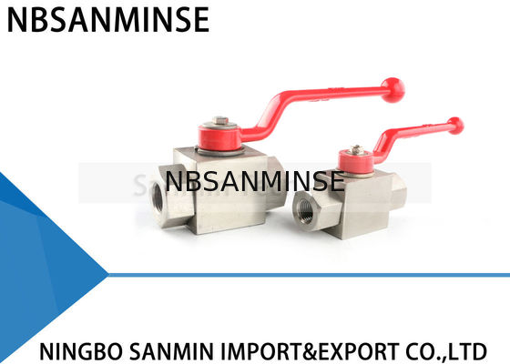 ステンレス鋼の高圧油圧球弁KHB-G1/8 1/4 3/8の1/2反腐食の設計SS304 SS316