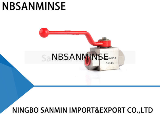 ステンレス鋼の高圧油圧球弁KHB-G1/8 1/4 3/8の1/2反腐食の設計SS304 SS316
