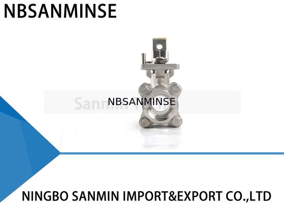 CF8M 1インチの油圧高圧球弁1000psiの外国人のステンレス鋼SS316オイル ガスの配水管ライン適用