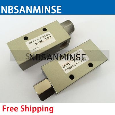 NBSANMINSE ZKの真空の発電機1/8 1/4の3/8の1/2空気の真空のイジェクター1MPaのオートメーションの真空の部品
