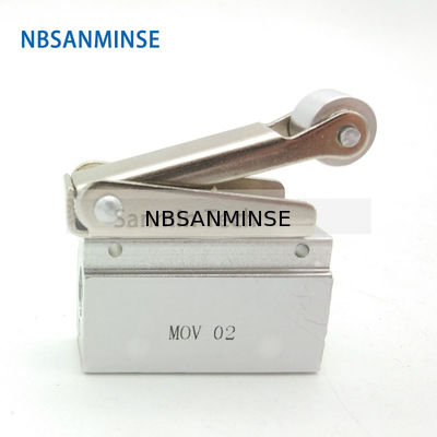 NBSANMINSEの動きパッケージ機械Automのための1/8のGの糸機械弁の空気制御の空気弁のローラー押しの選択
