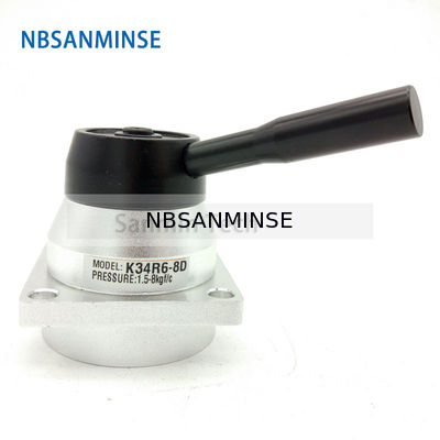 NBSANMINSE K34R6 G1/4」手の切換え弁のデッサン弁機械空気の手動弁G 1/4の糸