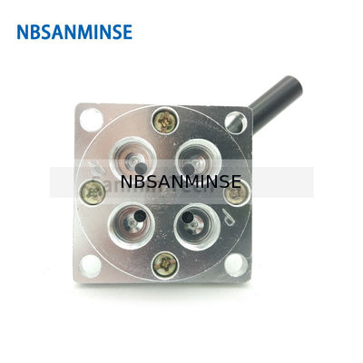 NBSANMINSE K34R6 G1/4」手の切換え弁のデッサン弁機械空気の手動弁G 1/4の糸
