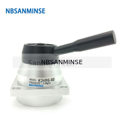 NBSANMINSE K34R6 G1/4」手の切換え弁のデッサン弁機械空気の手動弁G 1/4の糸