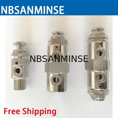 NBSANMINSE 2P 31P 3P 41P 4P 4PPの小型変更弁M5 G 1/8良質機械弁の空気弁