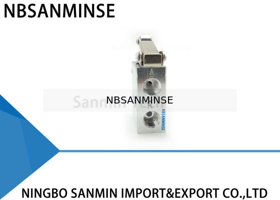 JMシリーズ1/4機械弁空気停止タイプ機械弁の切断弁のスロットル バルブの二段式三方