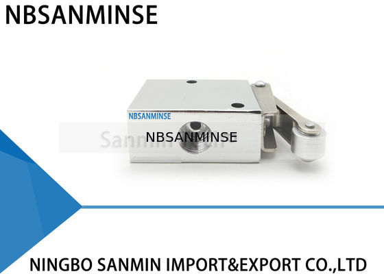 JMシリーズ1/4機械弁空気停止タイプ機械弁の切断弁のスロットル バルブの二段式三方