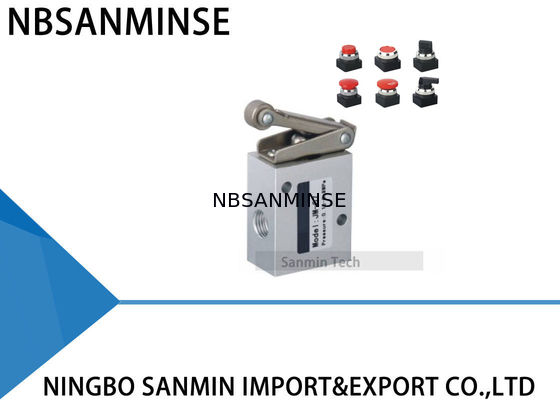 JMシリーズ1/4機械弁空気停止タイプ機械弁の切断弁のスロットル バルブの二段式三方