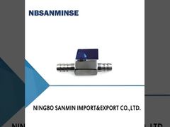 ミニボール 1/8インチ 高温空気圧バルブ オス/メス