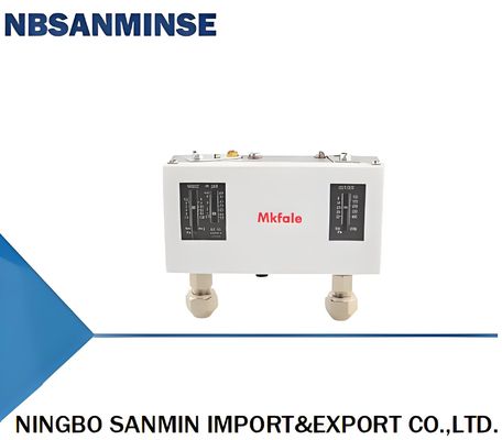 NBSANMINSE PC58 G NPT 1/4 UF7/16 M12X1.25 1つのスイッチで2つの圧力設定点を持つ空気水中の二重圧力スイッチ