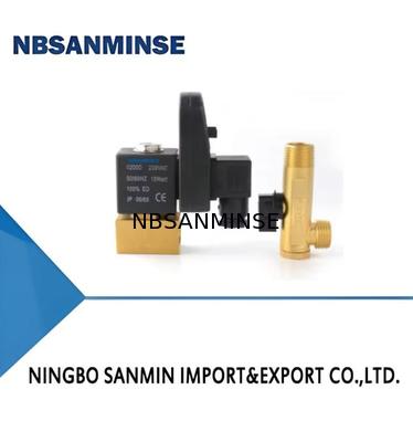 NBSANMINSE SR - A - 15 電子排水器 G1 / 2 1.6Mpa エグゼストバルブ 排水器 ウォーターバルブ DC24V AC220V 高品質
