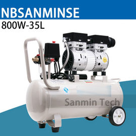 800W - 35L小型空気圧縮機のOillessの高圧無言の設計木働く家の塗布AC220V良質のSanmi